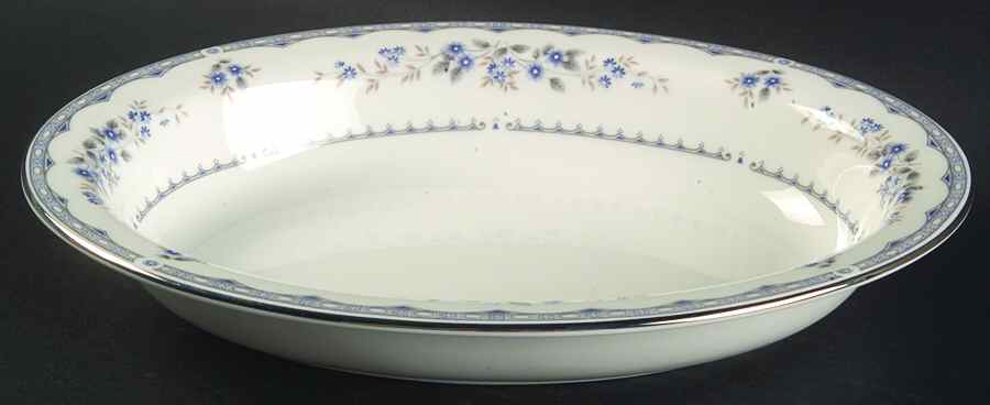 Gardenia 10" Oval Vegetable Bowl by Wedgwood-1