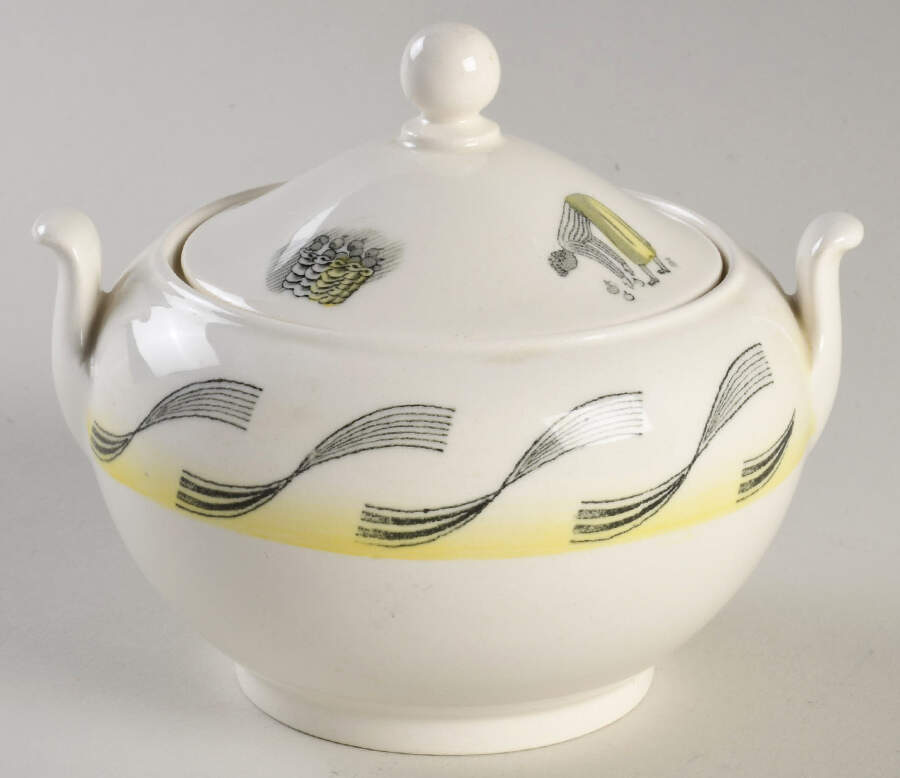 Garden Sugar Bowl & Lid by Wedgwood-1