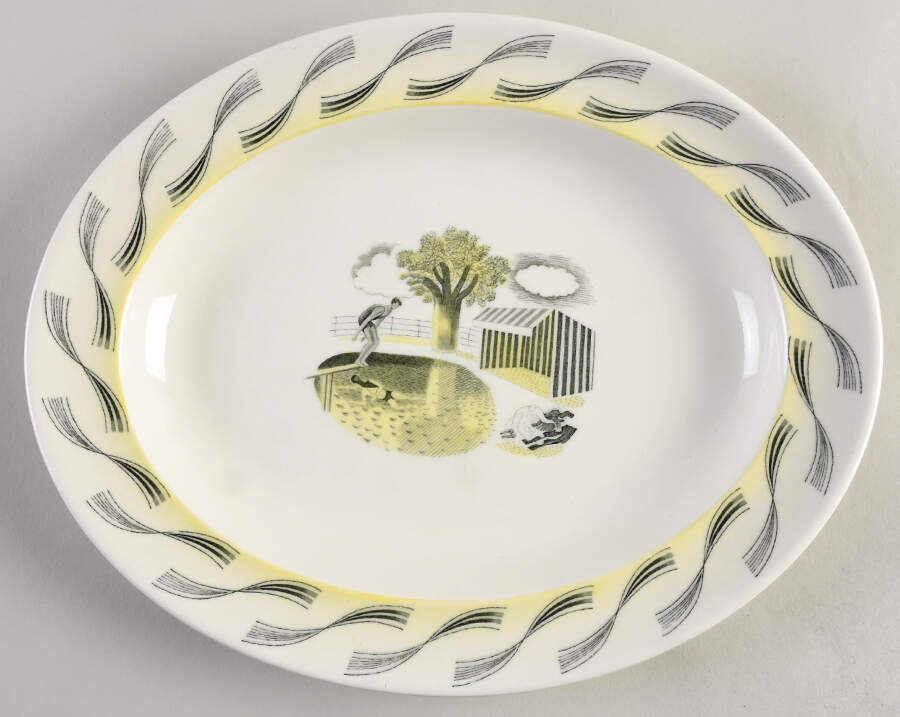 Garden 13" Oval Serving Platter by Wedgwood-1
