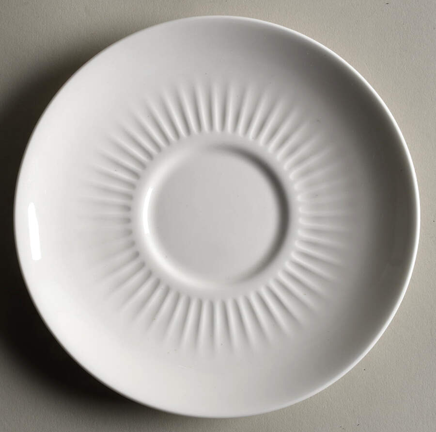 Galaxie White Saucer for Cream Soup Bowl by Wedgwood-1