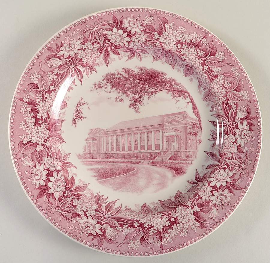 Gettysburg College Mulberry Dinner Plate by Wedgwood-1