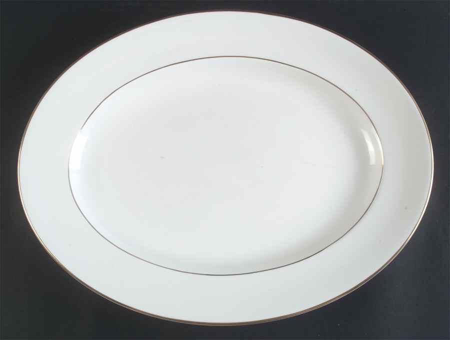 Gloucester (Rim) 17" Oval Serving Platter by Wedgwood-1