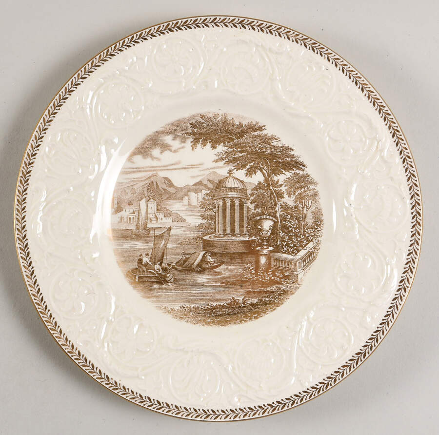 Torbay Gold Salad Plate by Wedgwood-1