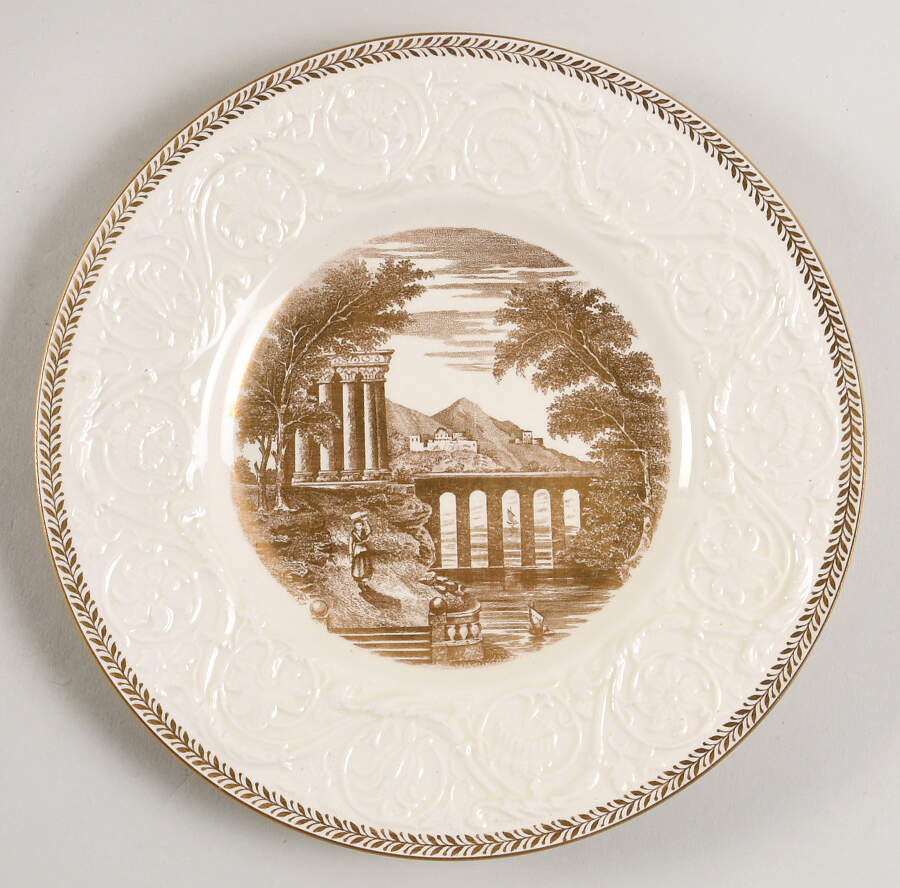 Torbay Gold Salad Plate by Wedgwood-1
