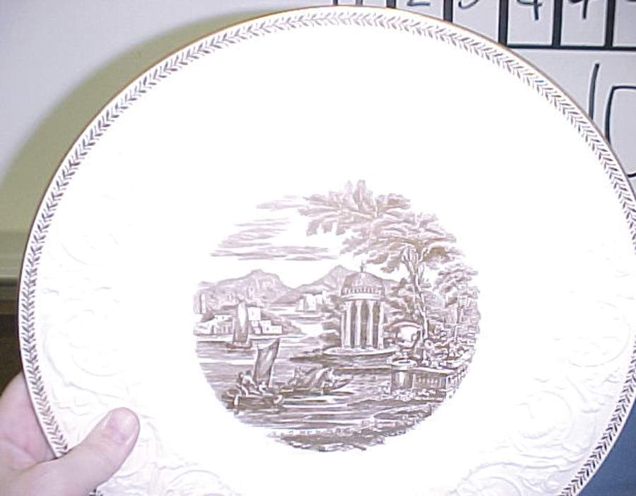 Torbay Gold Dinner Plate by Wedgwood-1