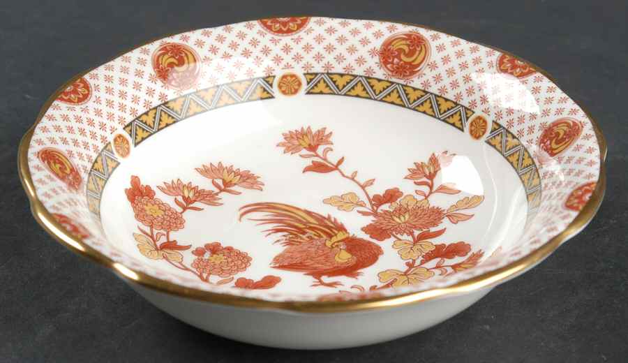 Golden Cockerel Coupe Cereal Bowl by Wedgwood-1