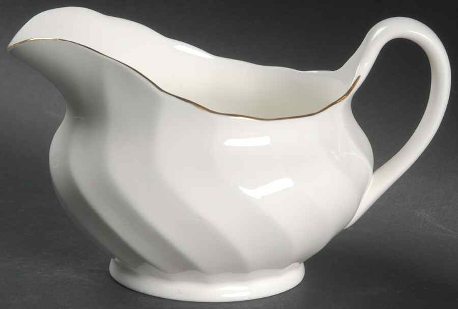 Gold Chelsea Gravy Boat by Wedgwood-1