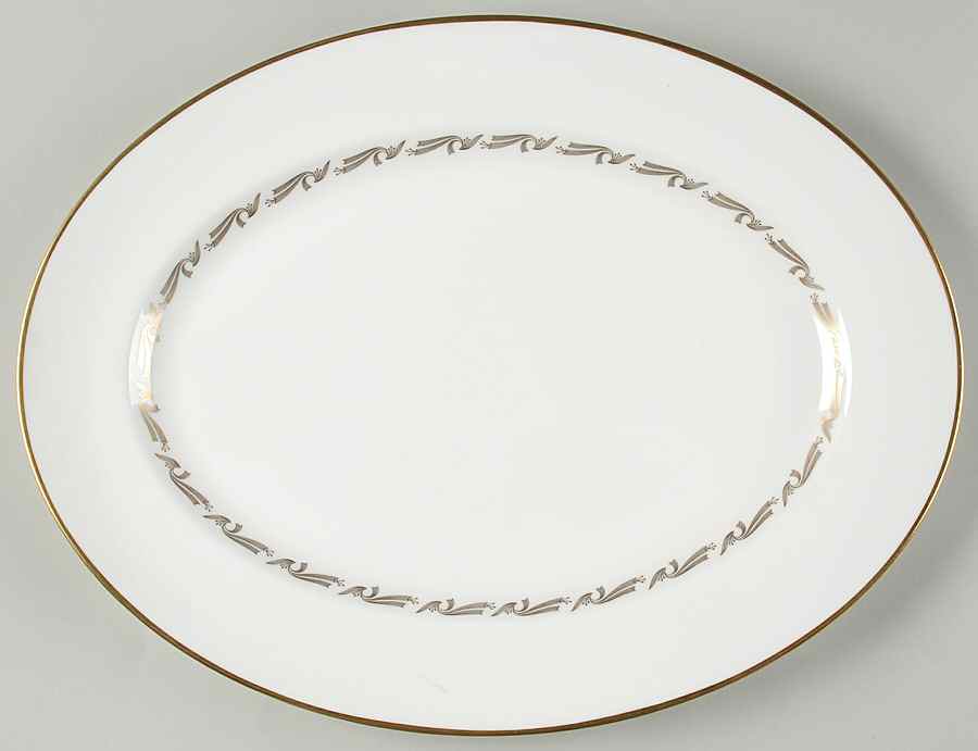 Golden Fleece 15" Oval Serving Platter by Wedgwood-1