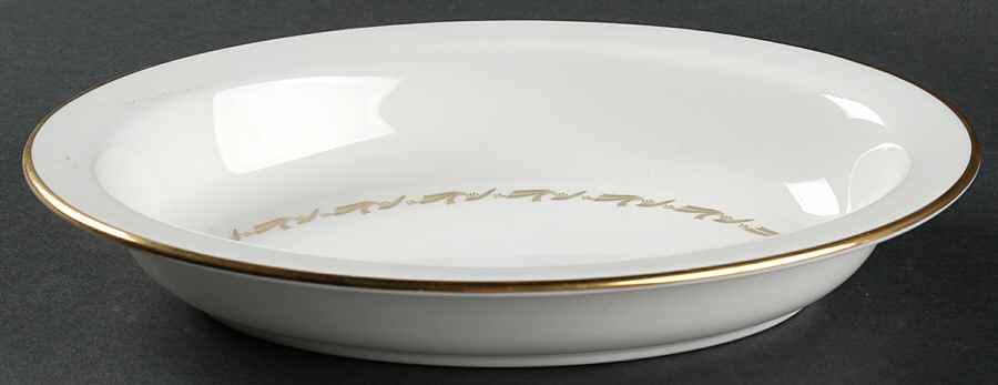 Golden Fleece 10" Oval Vegetable Bowl by Wedgwood-1
