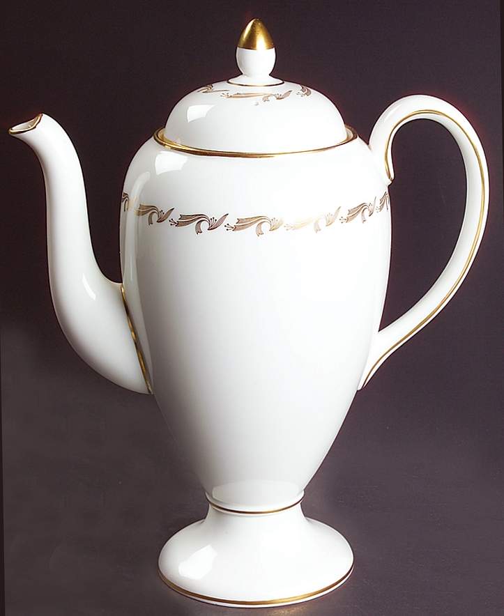 Golden Fleece Coffee Pot & Lid by Wedgwood-1