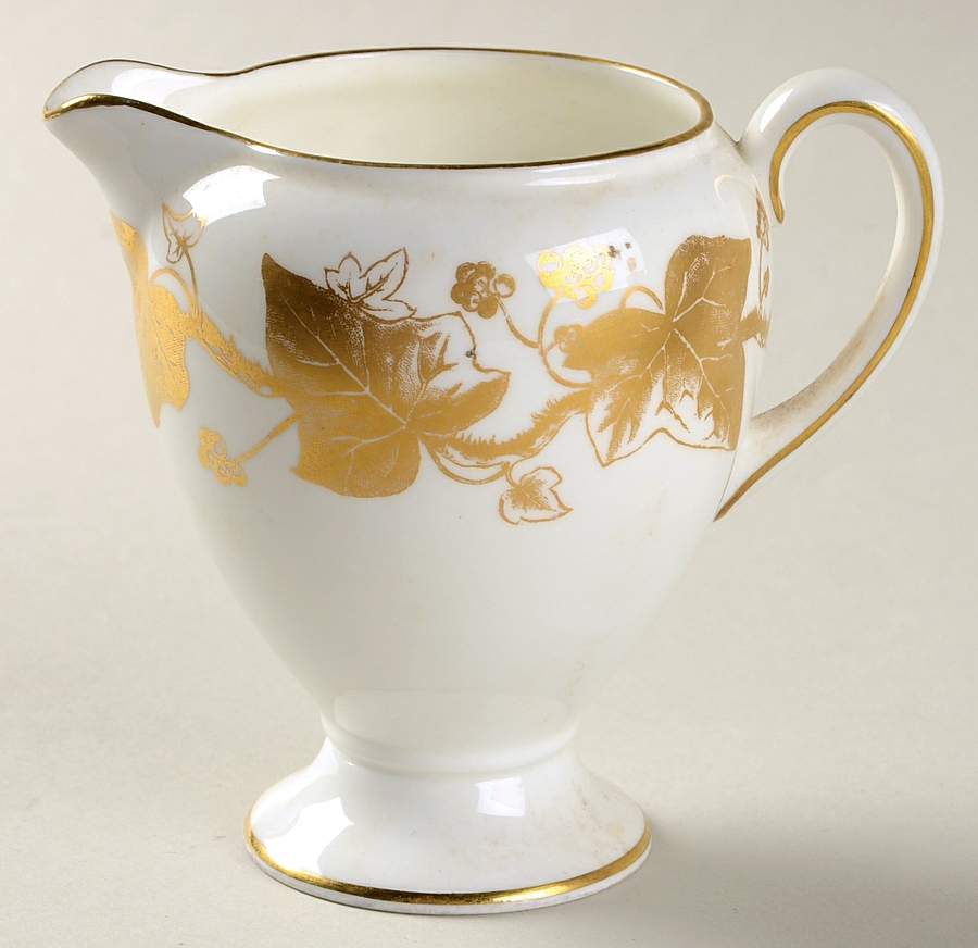 Golden Ivy Globe Shape Creamer by Wedgwood-1