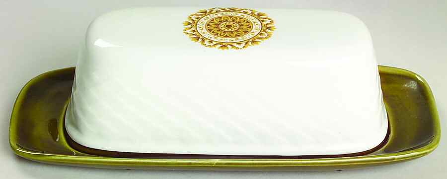 Gold Medallion 1/4 Lb Covered Butter by Wedgwood-1