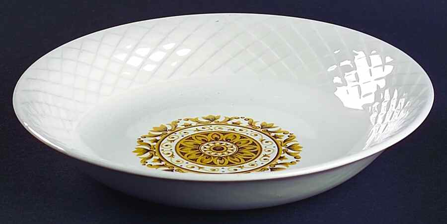 Gold Medallion Coupe Soup Bowl by Wedgwood-1