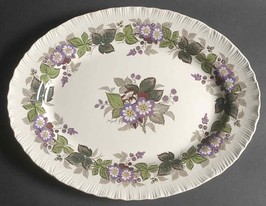 Gratewood 16" Oval Serving Platter by Wedgwood-1