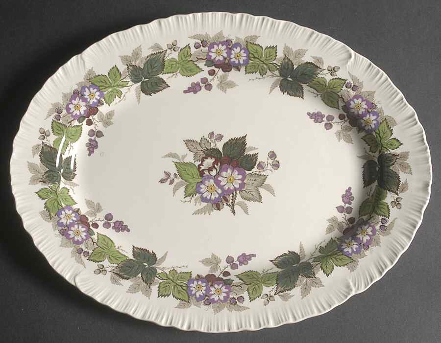 Gratewood 14" Oval Serving Platter by Wedgwood-1