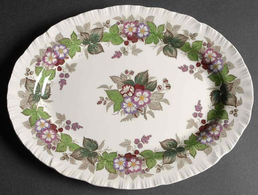 Gratewood 11" Oval Serving Platter by Wedgwood-1