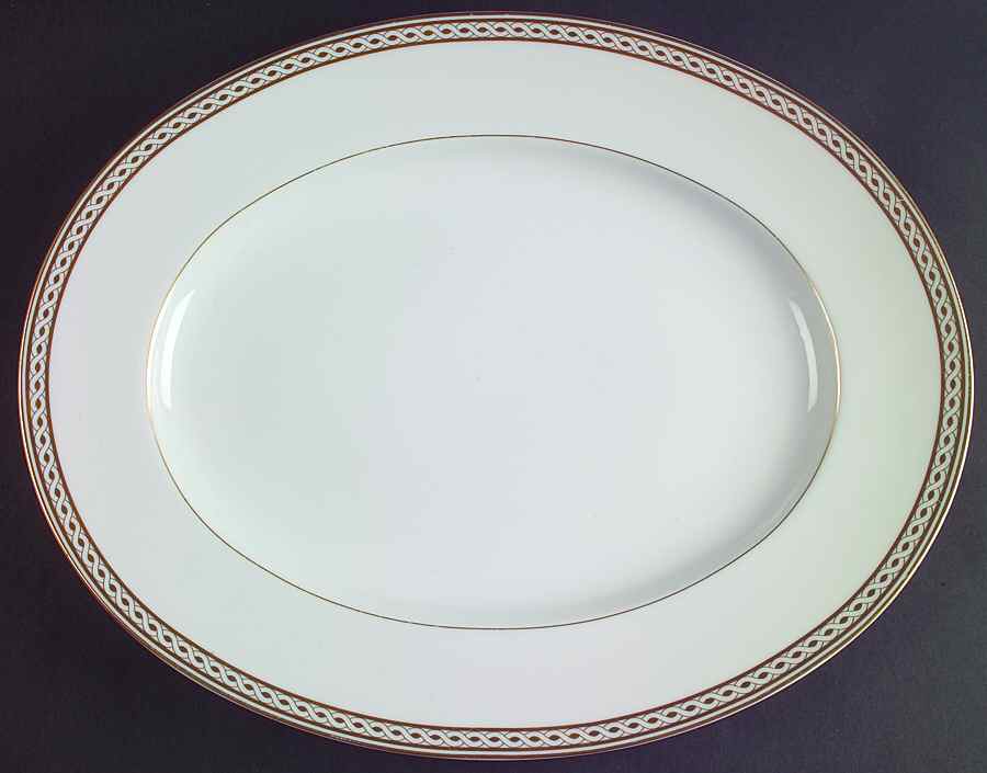 Granville 14" Oval Serving Platter by Wedgwood-1