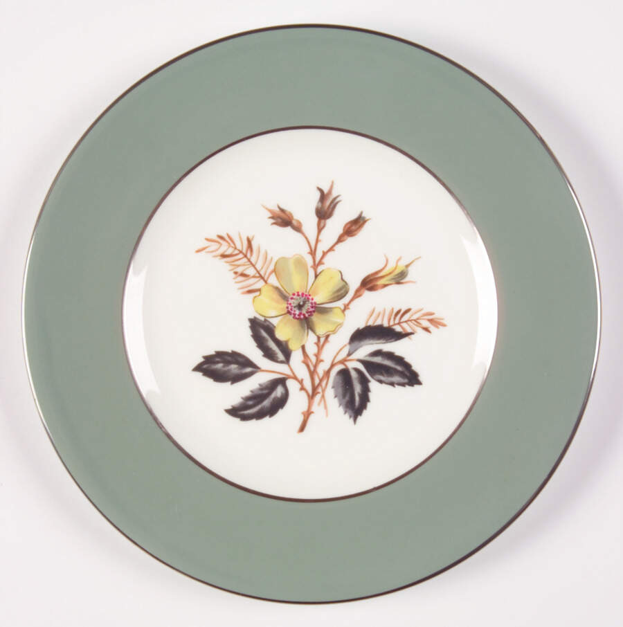 Greenwood (Bone) Bread & Butter Plate by Wedgwood-1