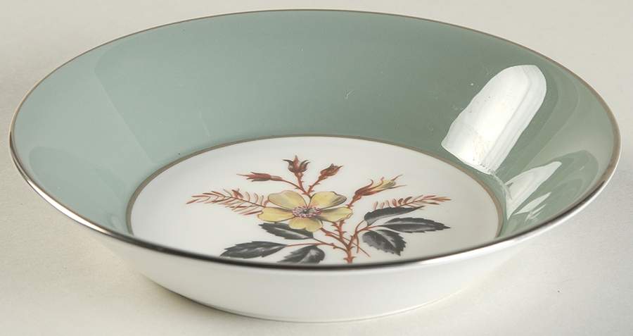 Greenwood (Bone) Fruit/Dessert (Sauce) Bowl by Wedgwood-1