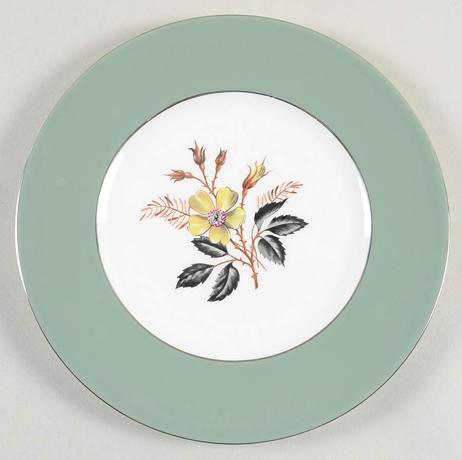 Greenwood (Bone) Salad Plate by Wedgwood-1