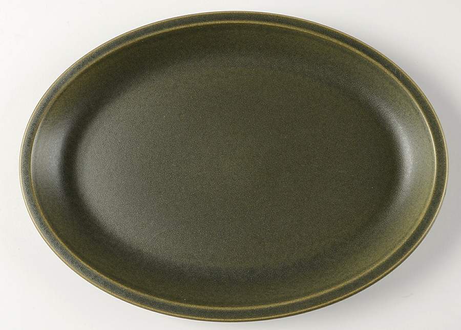 Greenwood (Earthenware) 13" Oval Serving Platter by Wedgwood-1
