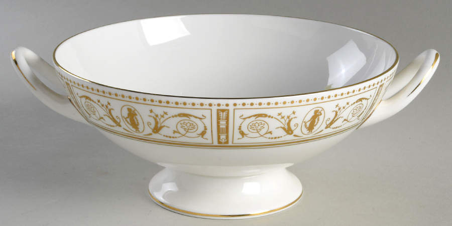 Grecian Gold Round Vegetable No Lid by Wedgwood-1
