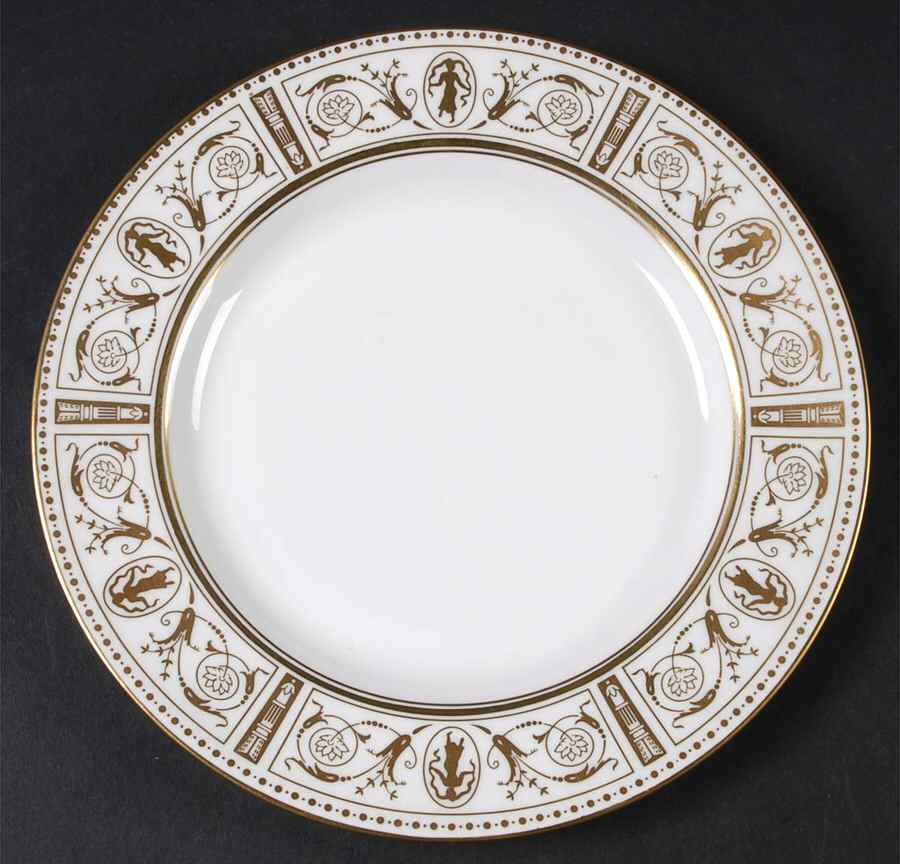 Grecian Gold Salad Plate by Wedgwood-1