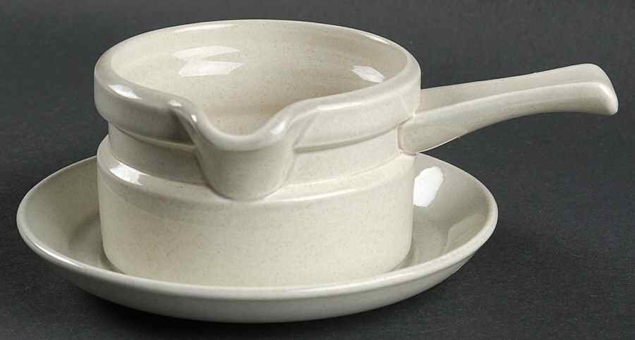 Greystone Gravy Boat & Underplate by Wedgwood-1
