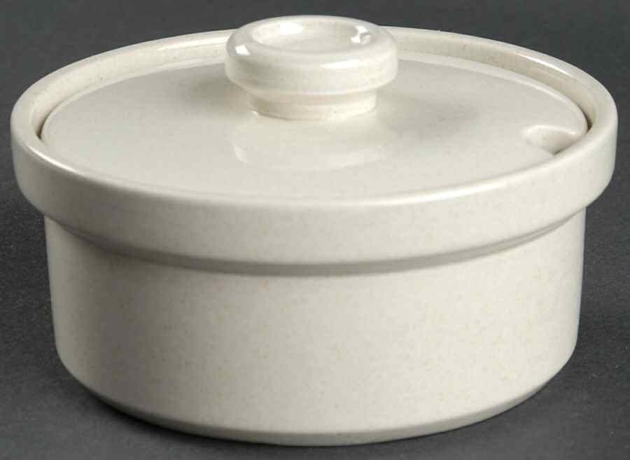 Greystone Sugar Bowl & Lid by Wedgwood-1