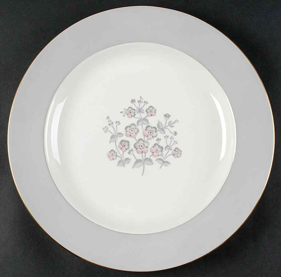Grey Friar Pink 13" Chop Plate (Round Platter) by Wedgwood-1