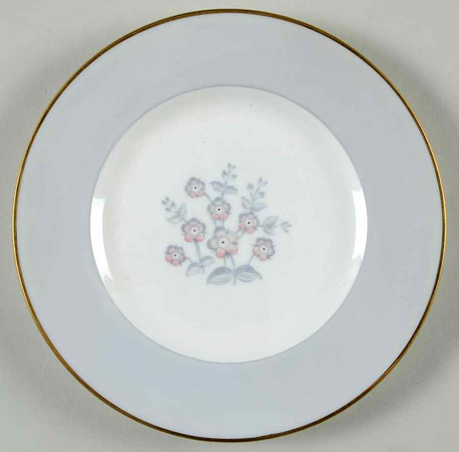 Grey Friar Pink Bread & Butter Plate by Wedgwood-1