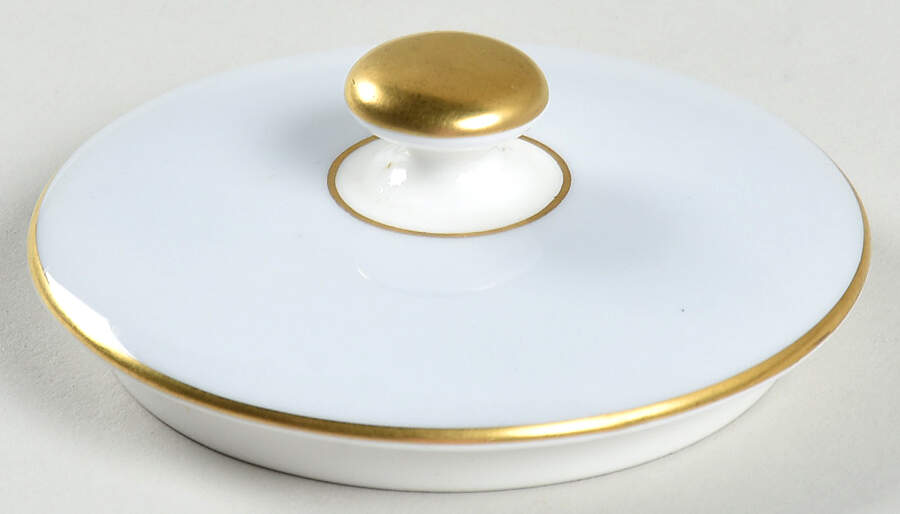 Grey Friar Yellow Lid for Sugar Bowl by Wedgwood-1