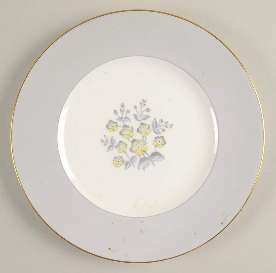 Grey Friar Yellow Salad Plate by Wedgwood-1