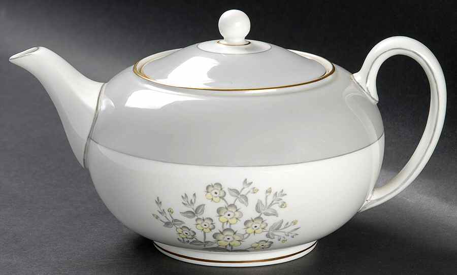 Grey Friar Yellow Teapot & Lid by Wedgwood-1