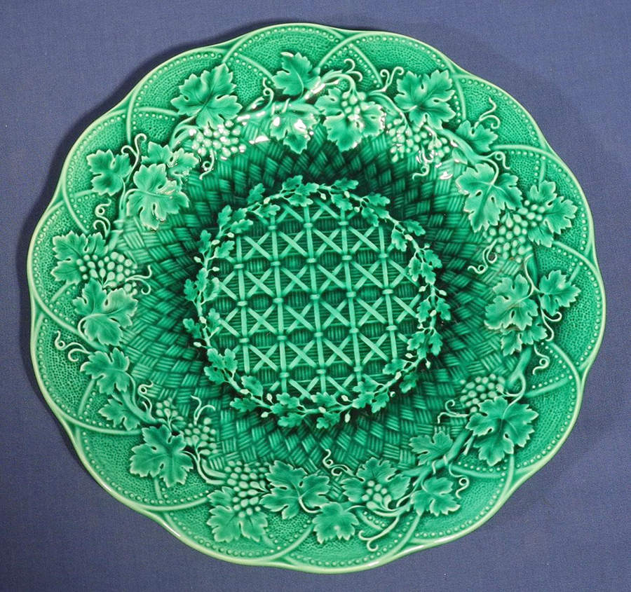 Green Glaze Luncheon Plate by Wedgwood-1