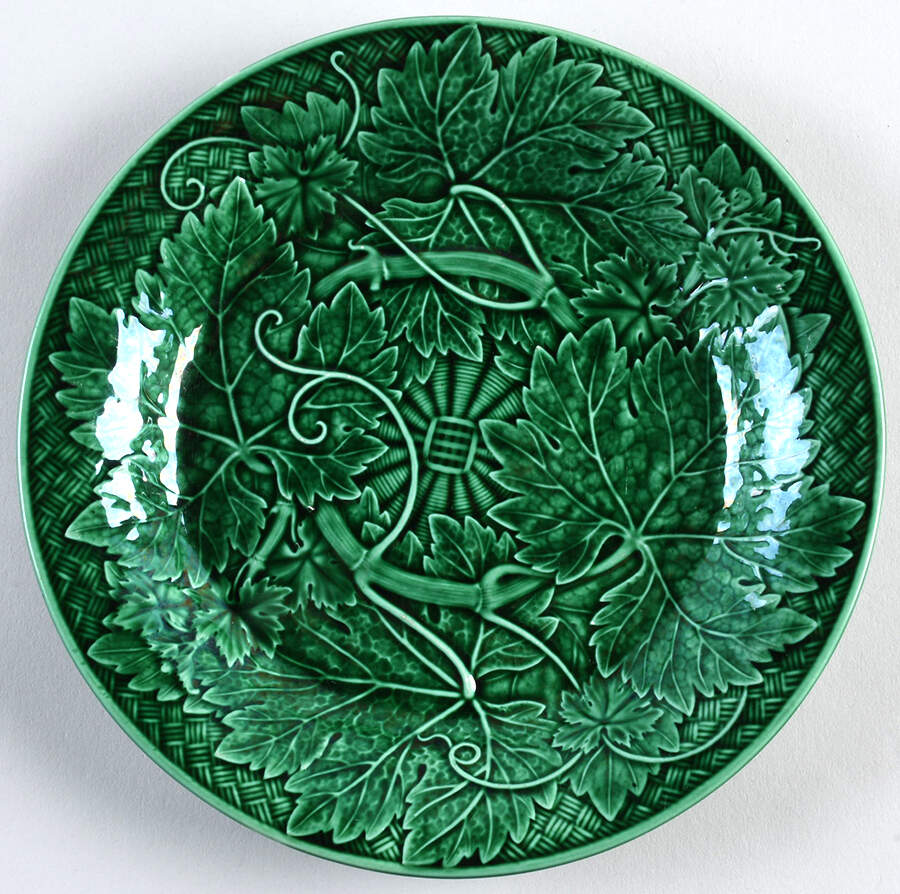 Green Glaze Salad Plate by Wedgwood-1