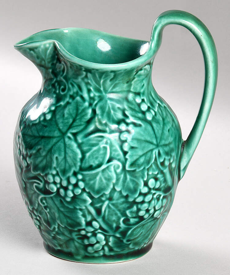 Green Glaze Creamer by Wedgwood-1