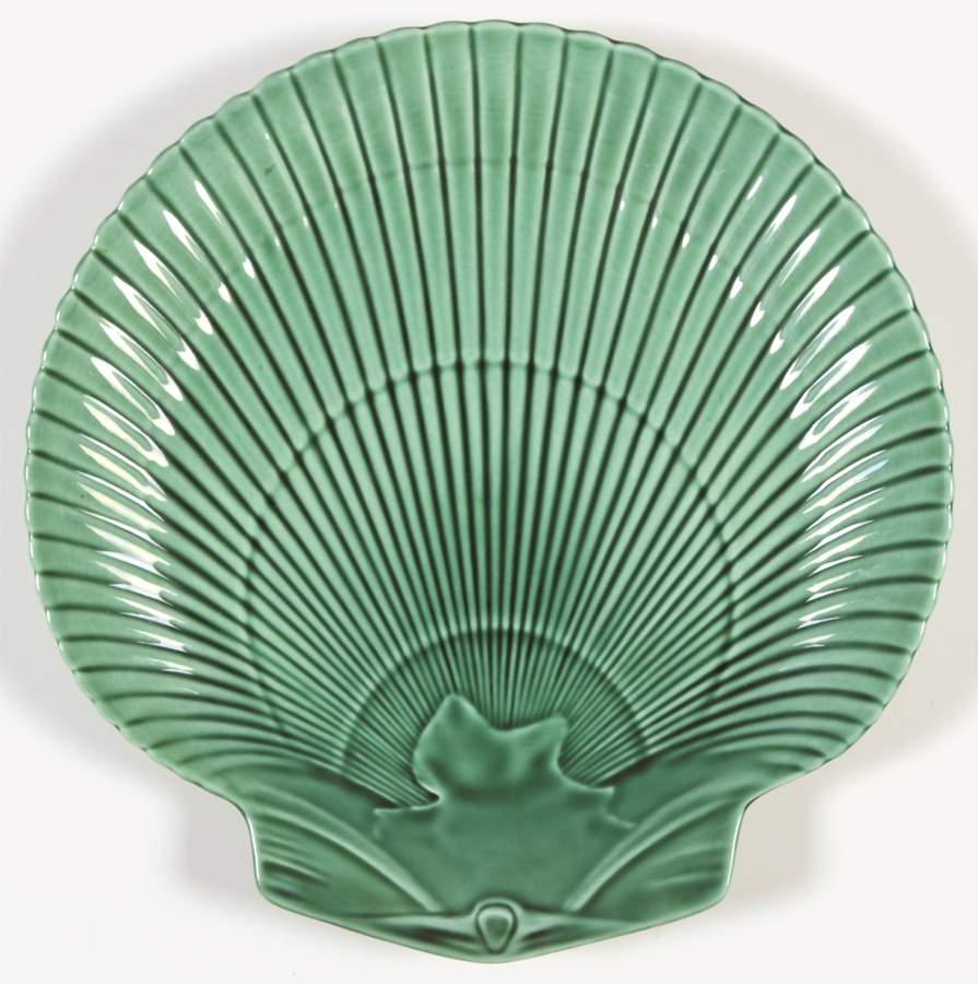 Green Glaze Luncheon Plate by Wedgwood-1
