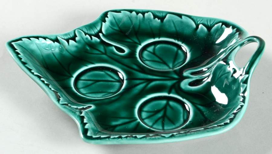 Green Glaze Tray for Condiment Set by Wedgwood-1