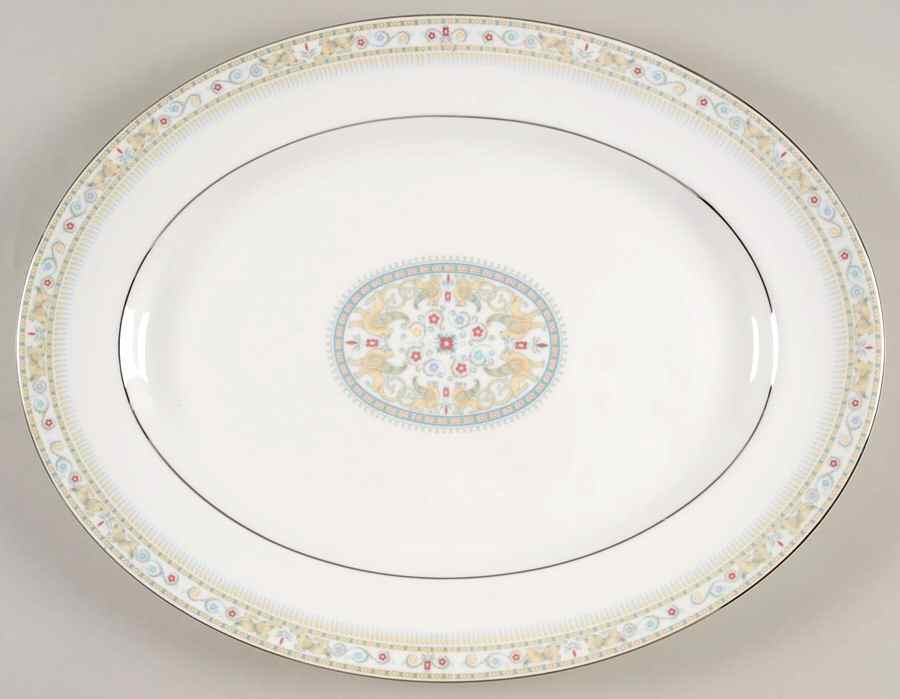 Griffons 15" Oval Serving Platter by Wedgwood-1