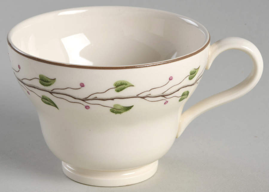 Green Leaf Footed Cup by Wedgwood-1