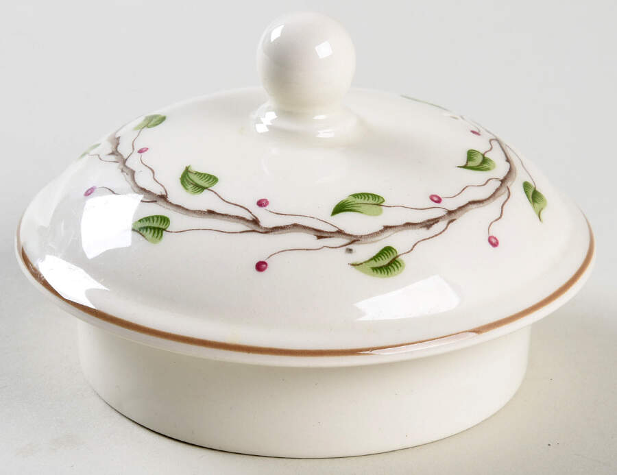 Green Leaf Lid for Coffee Pot by Wedgwood-1