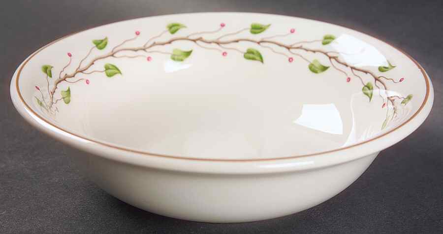 Green Leaf Coupe Cereal Bowl by Wedgwood-1