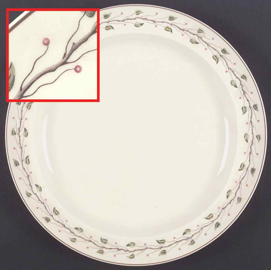 Green Leaf Dinner Plate by Wedgwood-1