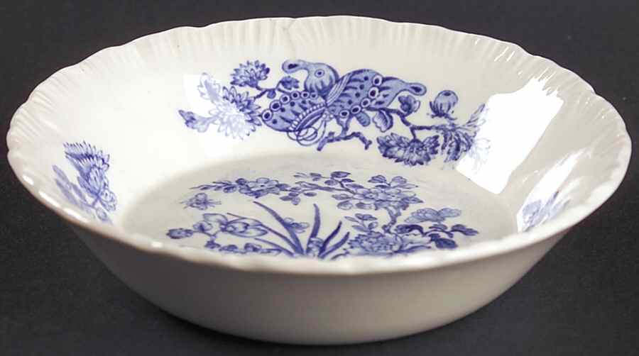 Groups Blue (Shelledge) Fruit/Dessert (Sauce) Bowl by Wedgwood-1