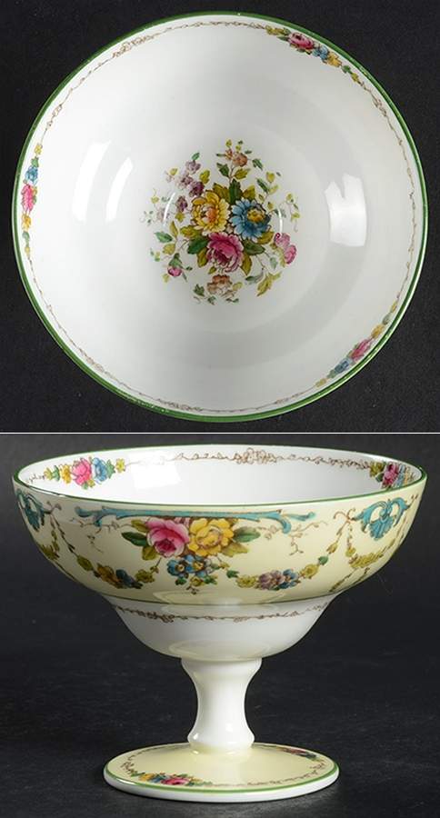 Grosvenor (W697, Cream Rim) China Sherbet by Wedgwood-1