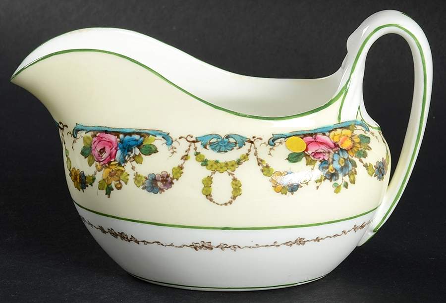Grosvenor (W697, Cream Rim) Creamer by Wedgwood-1