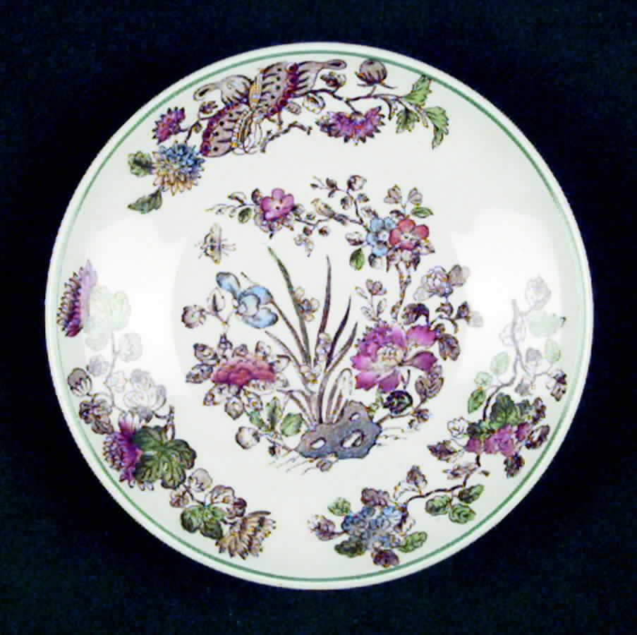 Groups Multicolor (Smooth, Green Verge) Saucer for Demitasse Cup by Wedgwood-1