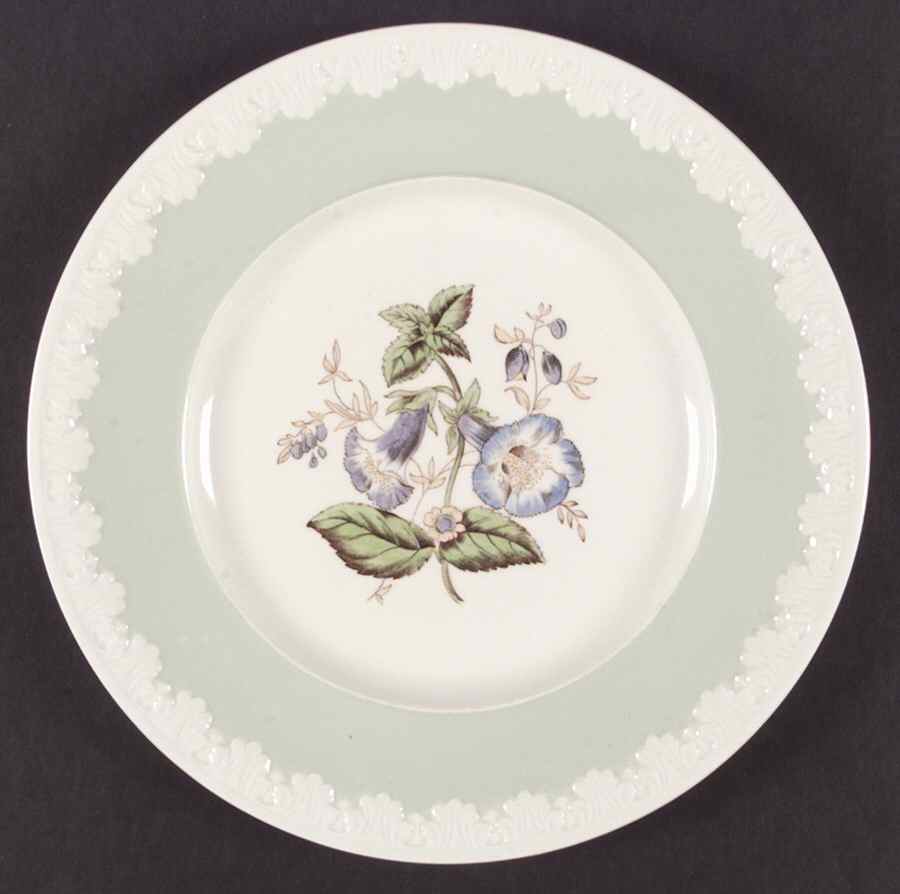 Hampton Court (Green Rim) Dinner Plate by Wedgwood-1