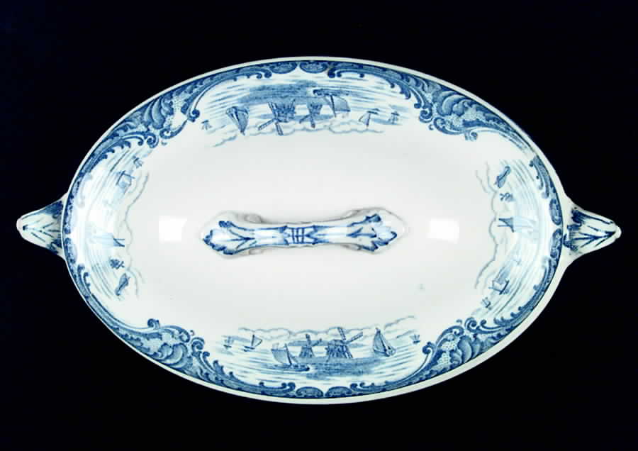 Hague Oval Covered Vegetable by Wedgwood-1